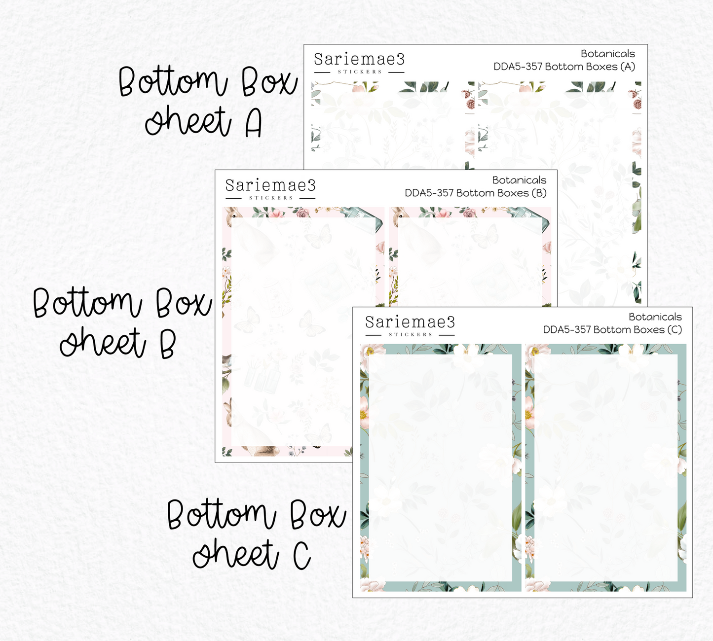 Daily Duo Kit (A5), Botanicals, DDA5-357