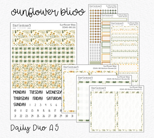 Daily Duo Kit (A5), Sunflower Bliss, DDA5-361
