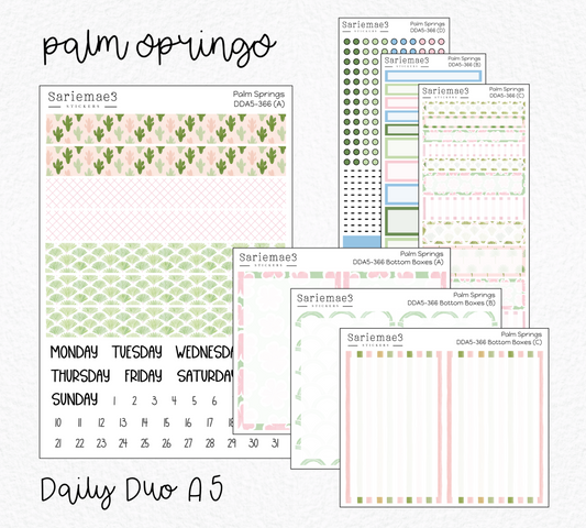 Daily Duo Kit (A5), Palm Springs, DDA5-366