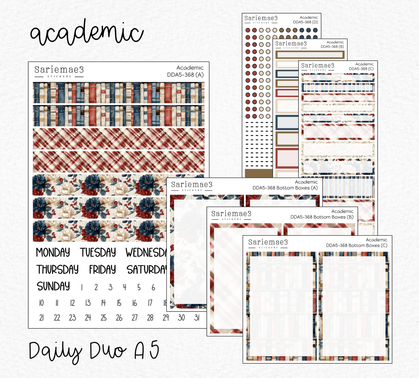 Daily Duo Kit (A5), Academic, DDA5-368