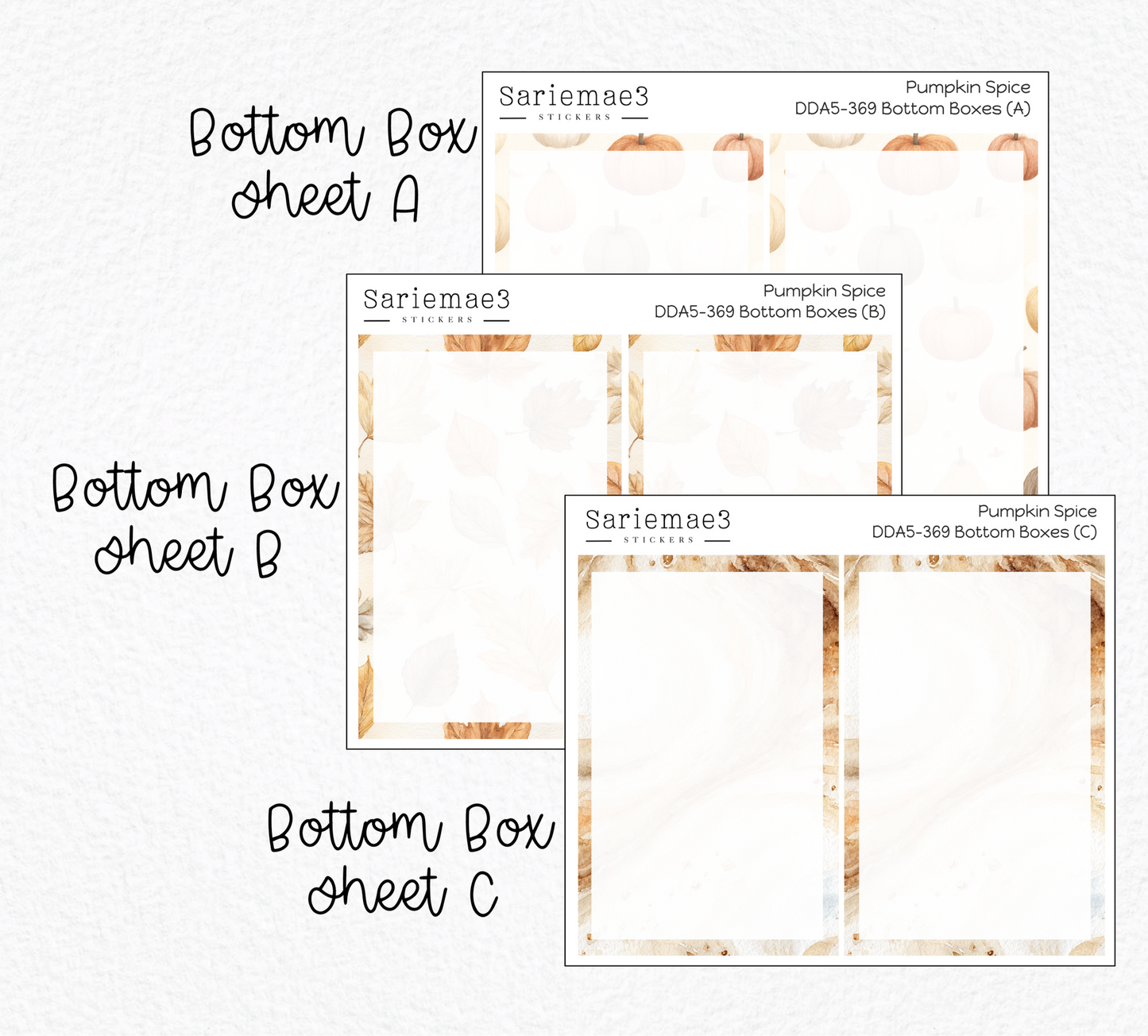 Daily Duo Kit (A5), Pumpkin Spice, DDA5-369