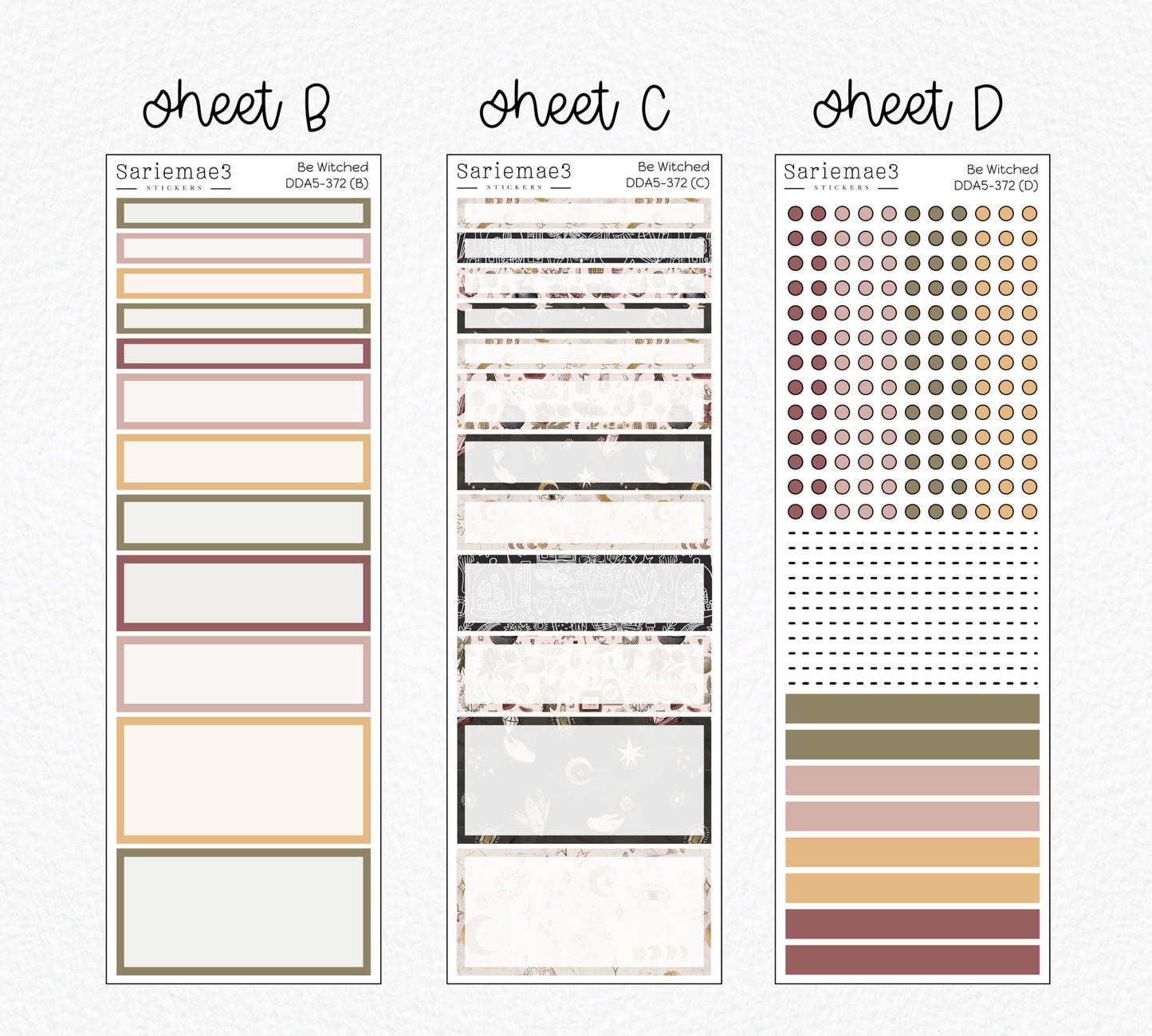 Daily Duo Kit (A5), Be Witched, DDA5-372