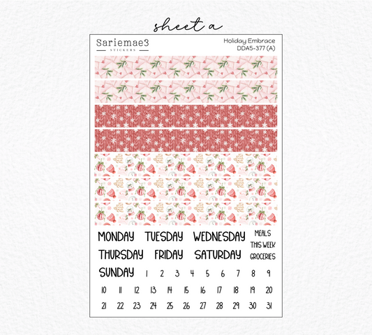 Daily Duo Kit (A5), Holiday Embrace, DDA5-377