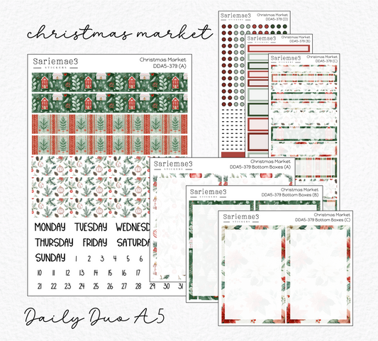 Daily Duo Kit (A5), Christmas Market, DDA5-379