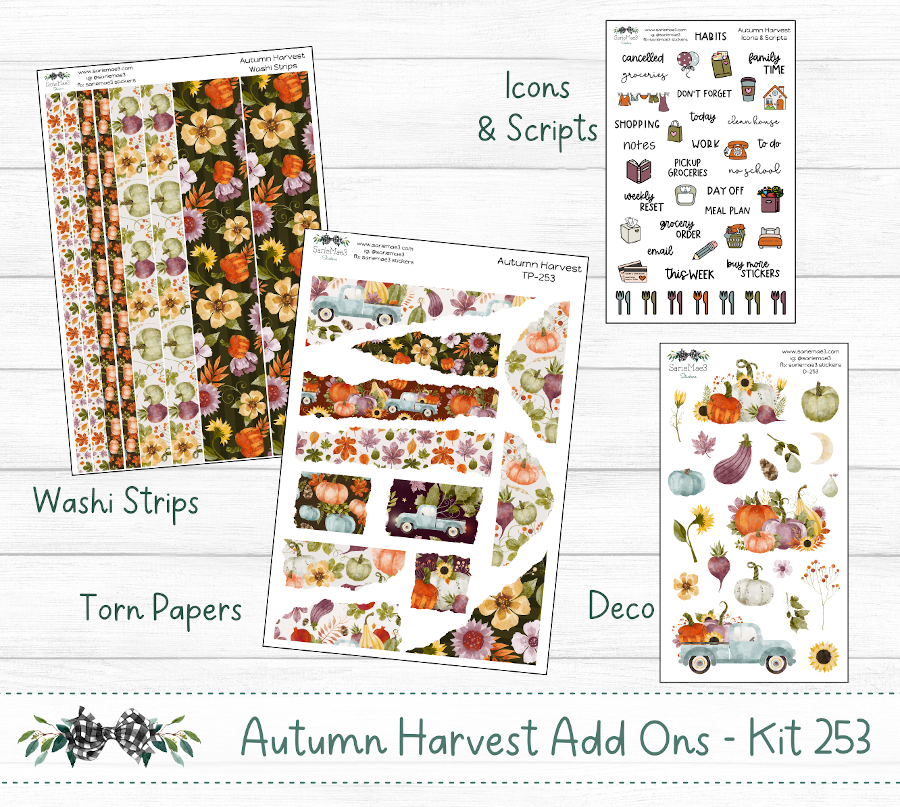 Hobonichi Weeks Kit, Autumn Harvest, HW-253