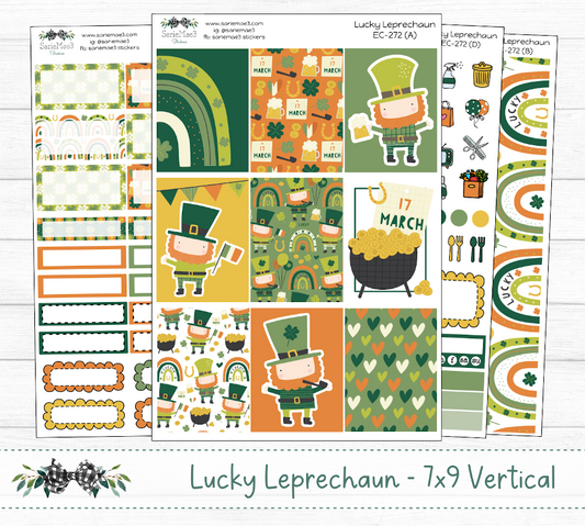 Vertical Weekly Kit, Lucky Leprechaun, V-272