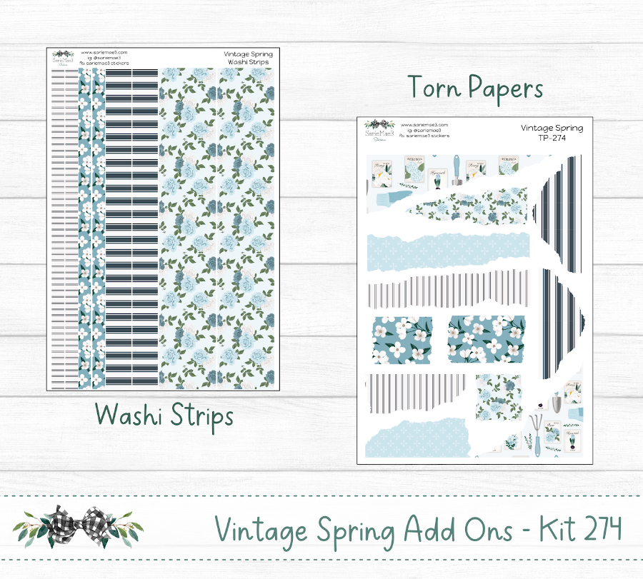 Weekly Kit Add Ons, Vintage Spring, Kit 274