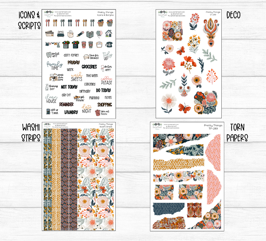 Weekly Kit Add Ons, Pretty Things, Kit 289