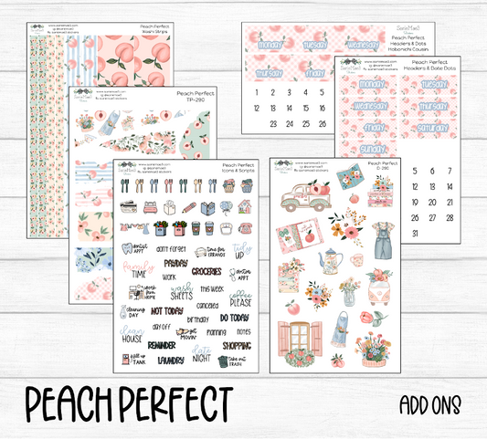 Weekly Kit Add Ons, Peach Perfect, Kit 290