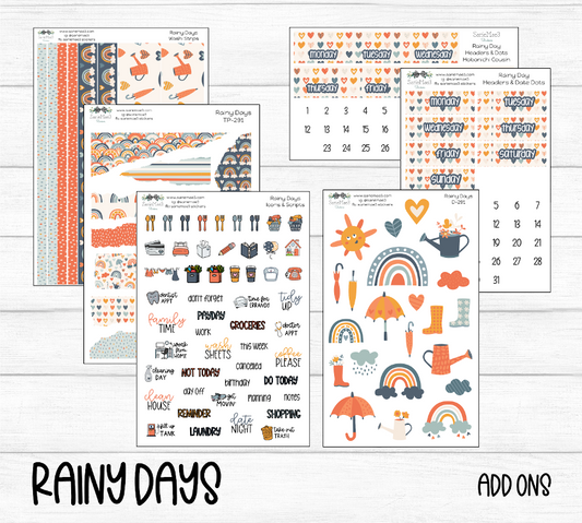 Weekly Kit Add Ons, Rainy Days, Kit 291