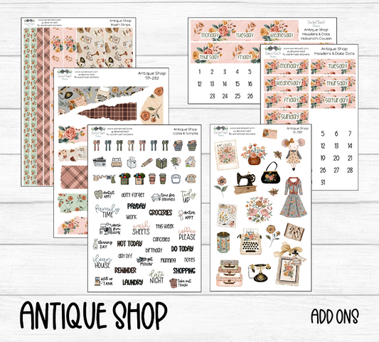 Weekly Kit Add Ons, Antique Shop-, Kit 292