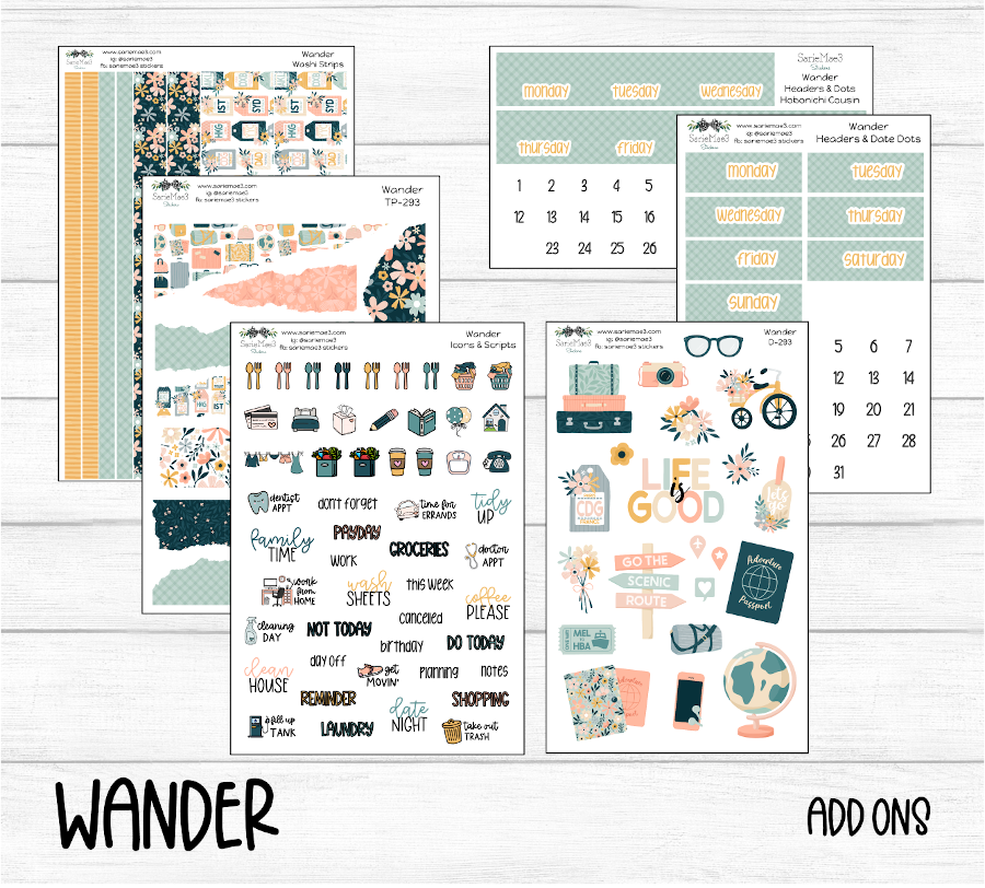 Hobonichi Cousin Kit, Wander, HCW-293