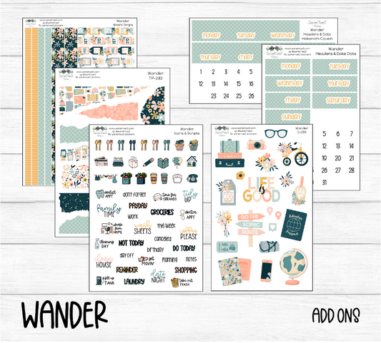 Weekly Kit Add Ons, Wander, Kit 293