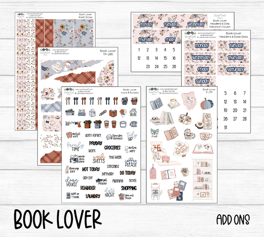 Weekly Kit Add Ons, Book Lover, Kit 295