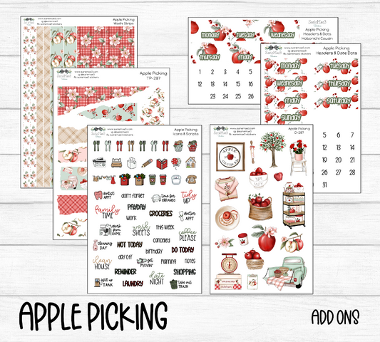 Weekly Kit Add Ons, Apple Picking, Kit 297