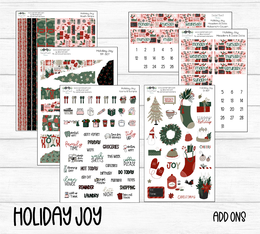 Journaling Kit, Holiday Joy, J-307