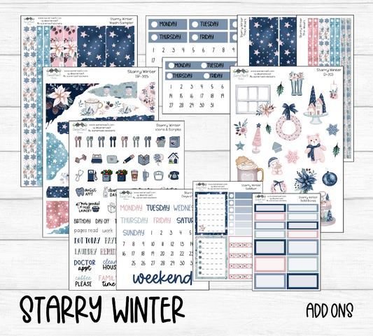 Weekly Kit Add Ons, Starry Winter, Kit 315