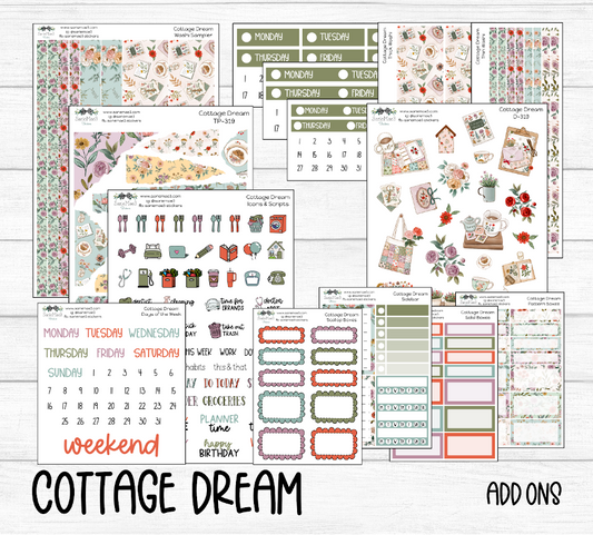 Weekly Kit Add Ons, Cottage Dream, Kit 319