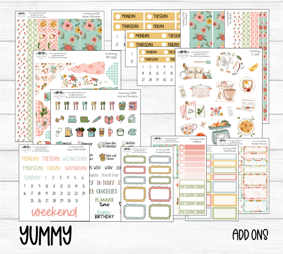 Journaling Kit, Yummy, J-329