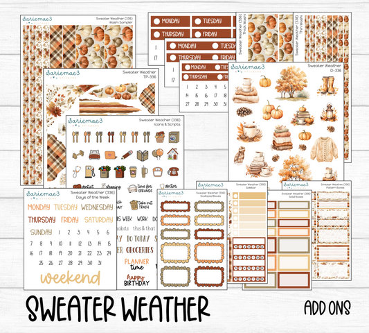 Weekly Kit Add Ons, Sweater Weather, Kit 336