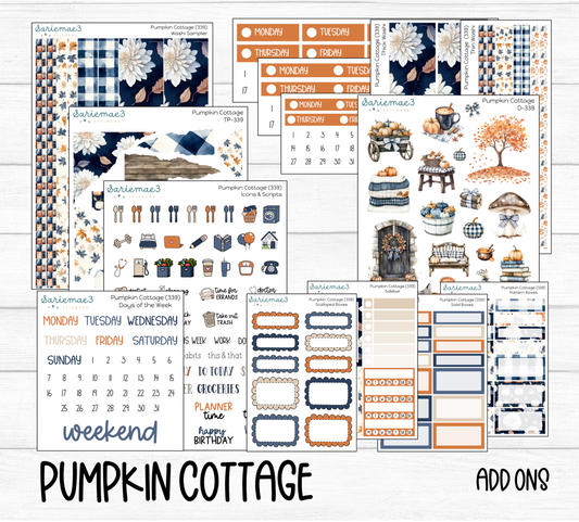 Weekly Kit Add Ons, Pumpkin Cottage, Kit 339