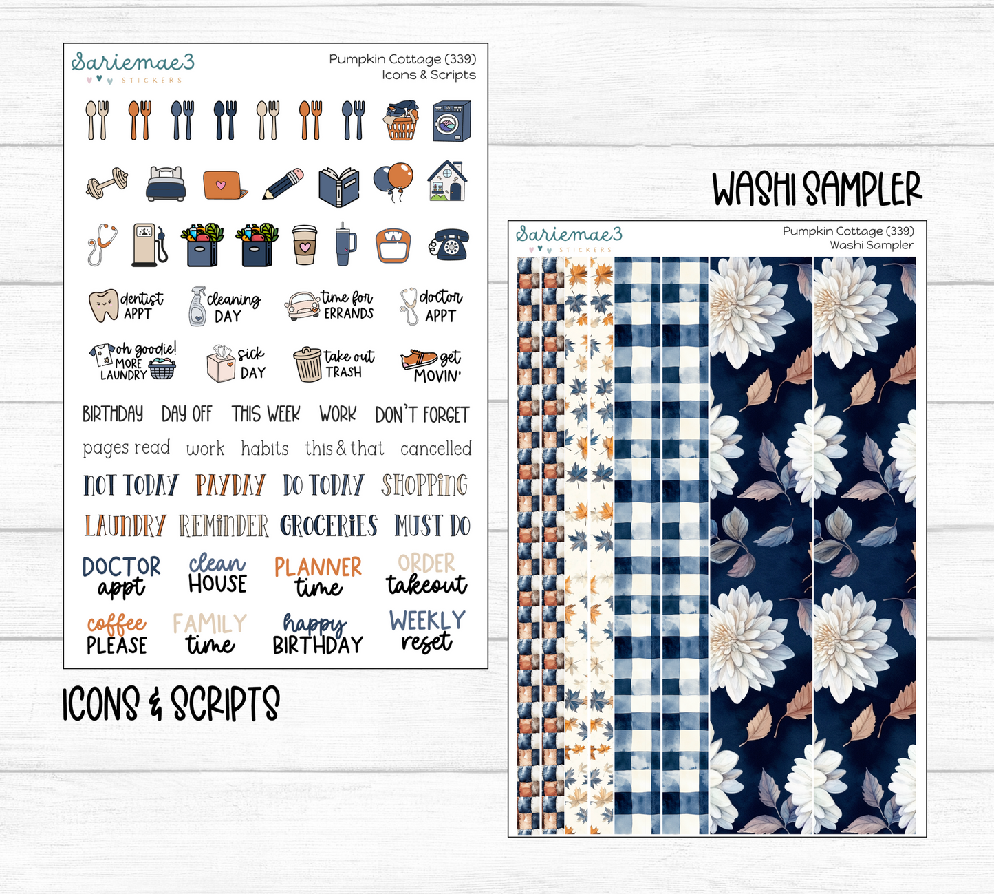 Weekly Kit Add Ons, Pumpkin Cottage, Kit 339