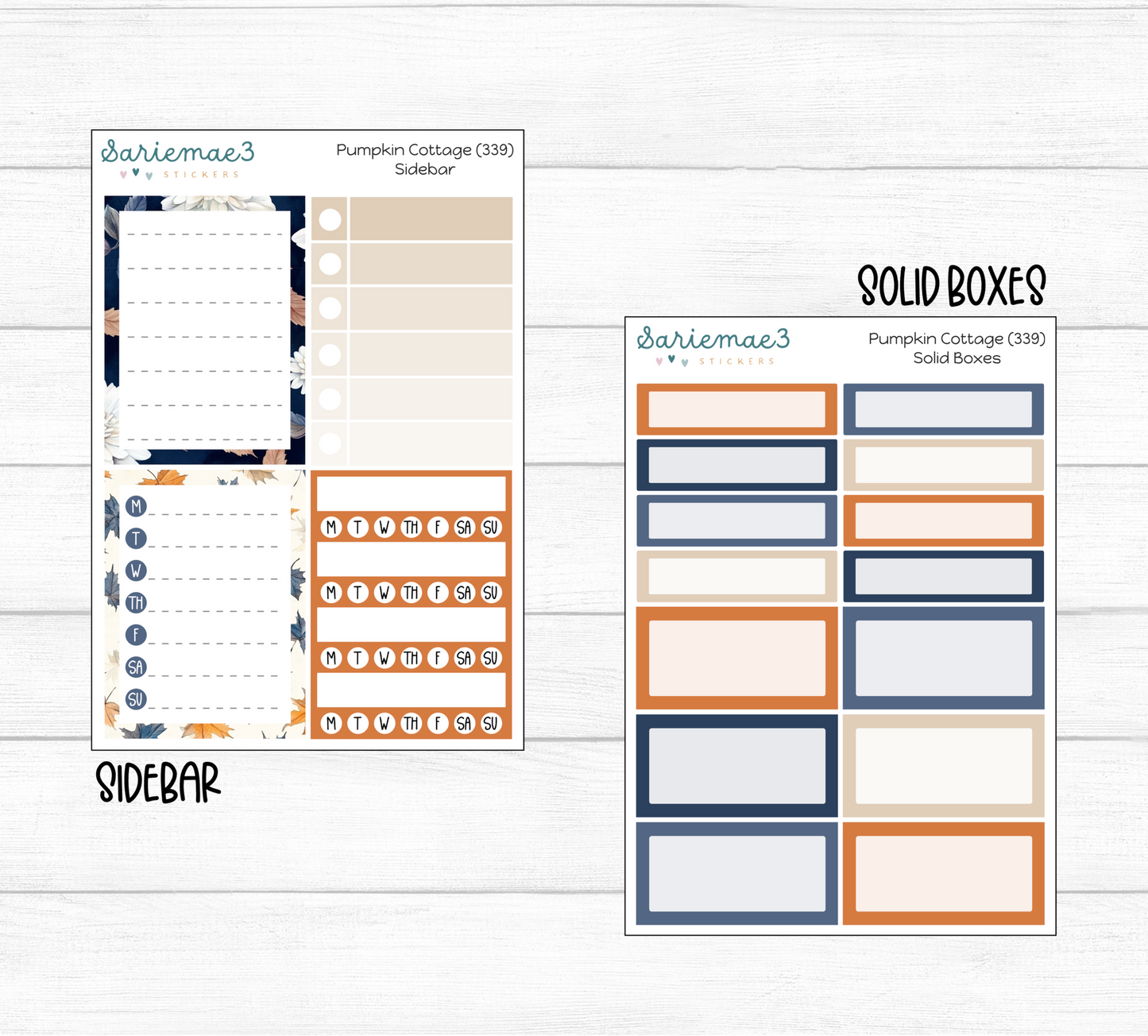 Weekly Kit Add Ons, Pumpkin Cottage, Kit 339