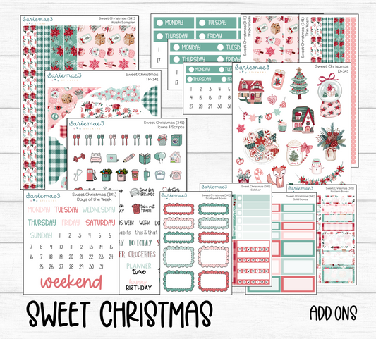 Weekly Kit Add Ons, Sweet Christmas, Kit 341