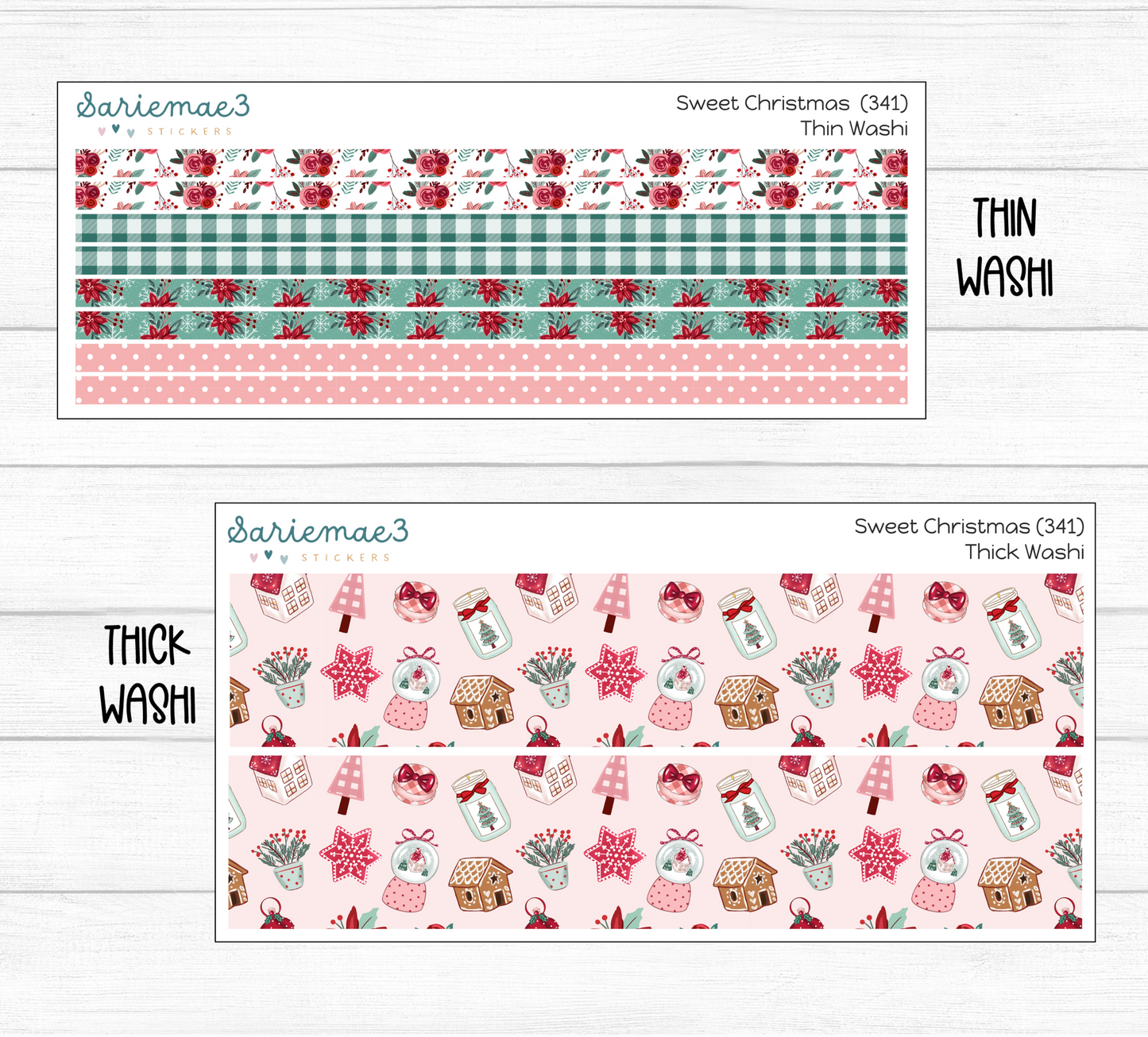 Weekly Kit Add Ons, Sweet Christmas, Kit 341
