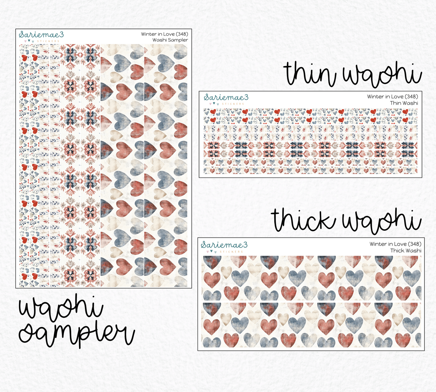 Weekly Kit Add Ons, Winter in Love, Kit 348