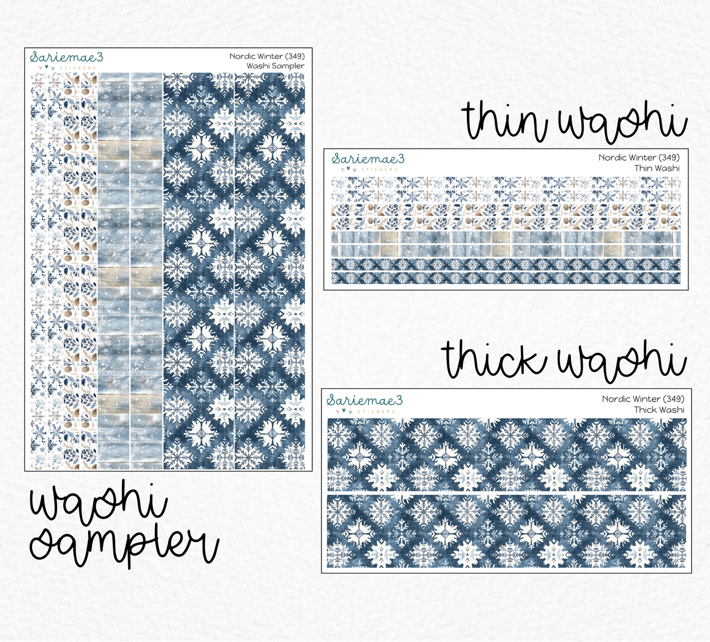 Weekly Kit Add Ons, Nordic Winter, Kit 349