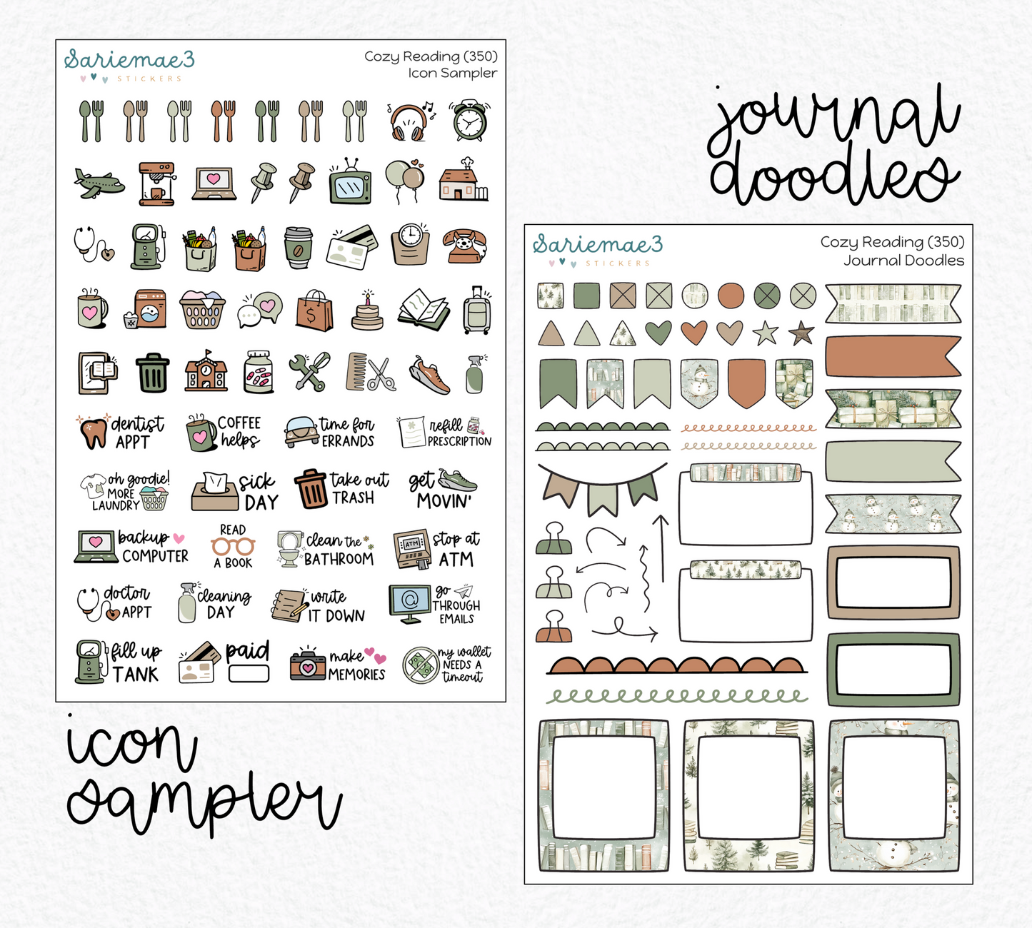 Weekly Kit Add Ons, Cozy Reading, Kit 350