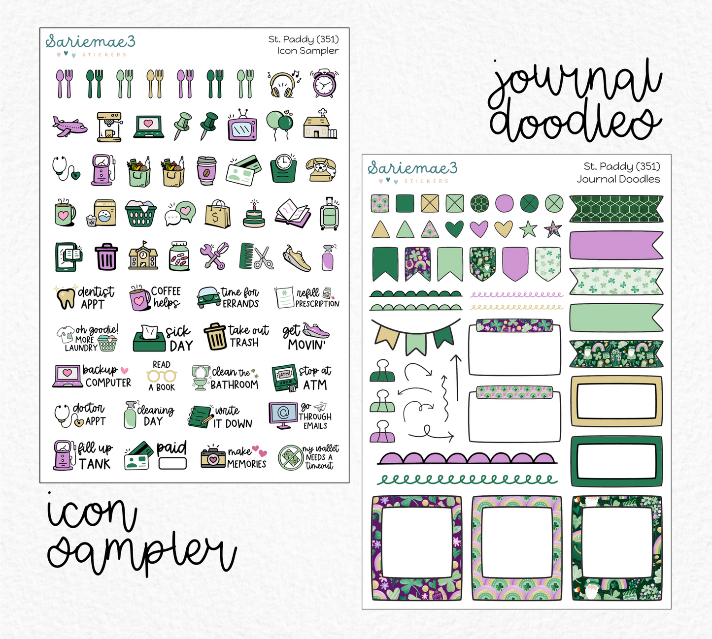 Weekly Kit Add Ons, St. Paddy, Kit 351