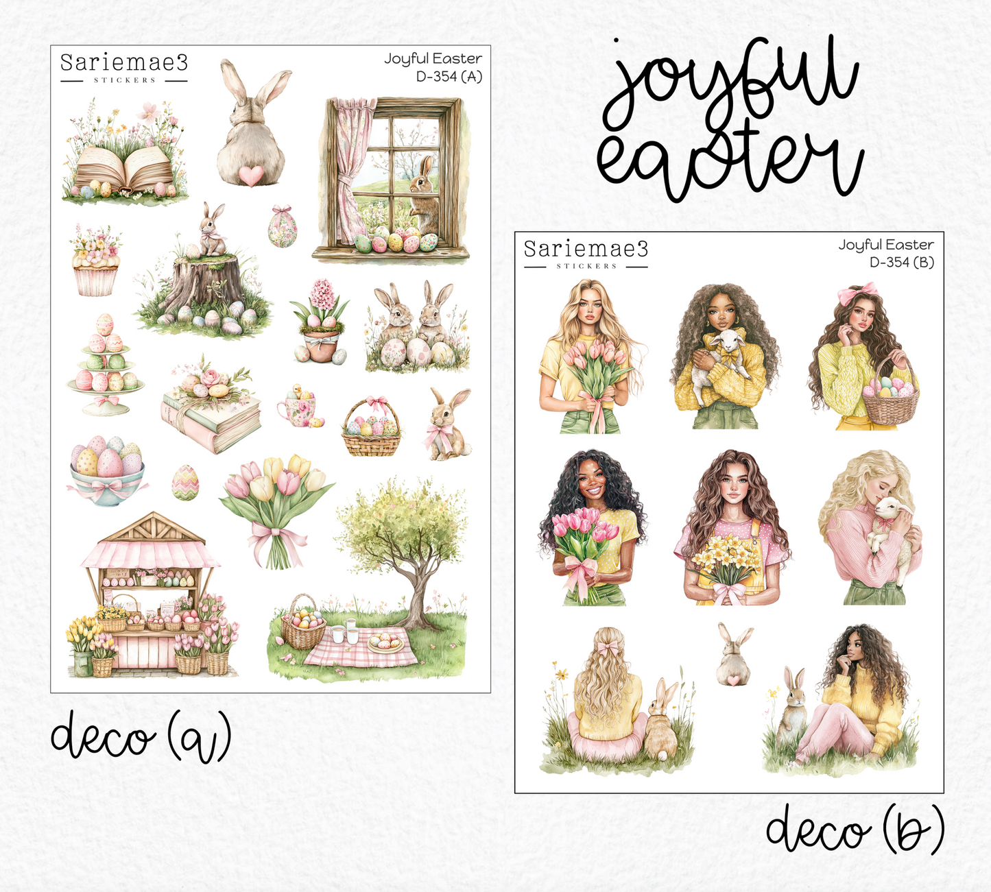 Weekly Kit Add Ons, Joyful Easter, Kit 354