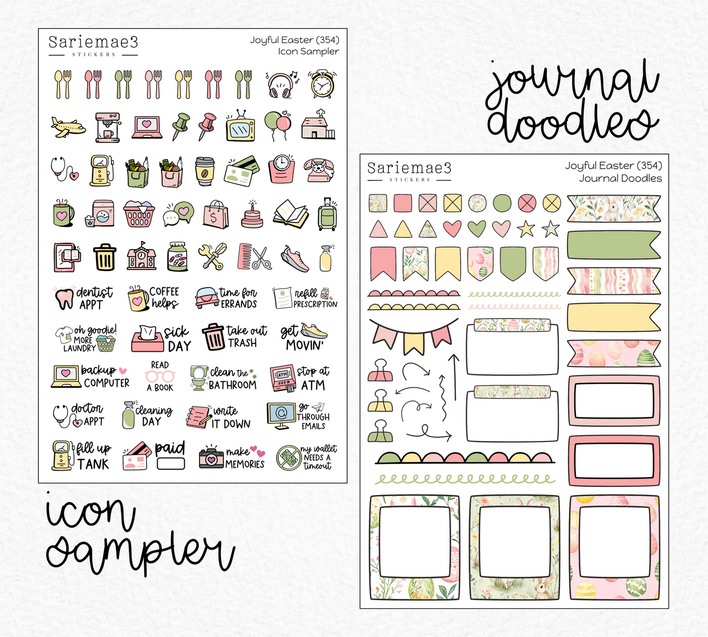 Weekly Kit Add Ons, Joyful Easter, Kit 354