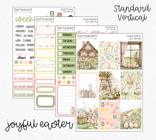 Vertical Weekly Kit, Joyful Easter, V-354
