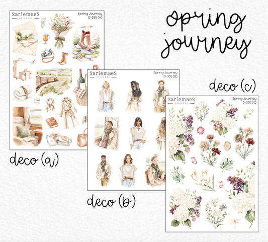 Weekly Kit Add Ons, Spring Journey, Kit 355