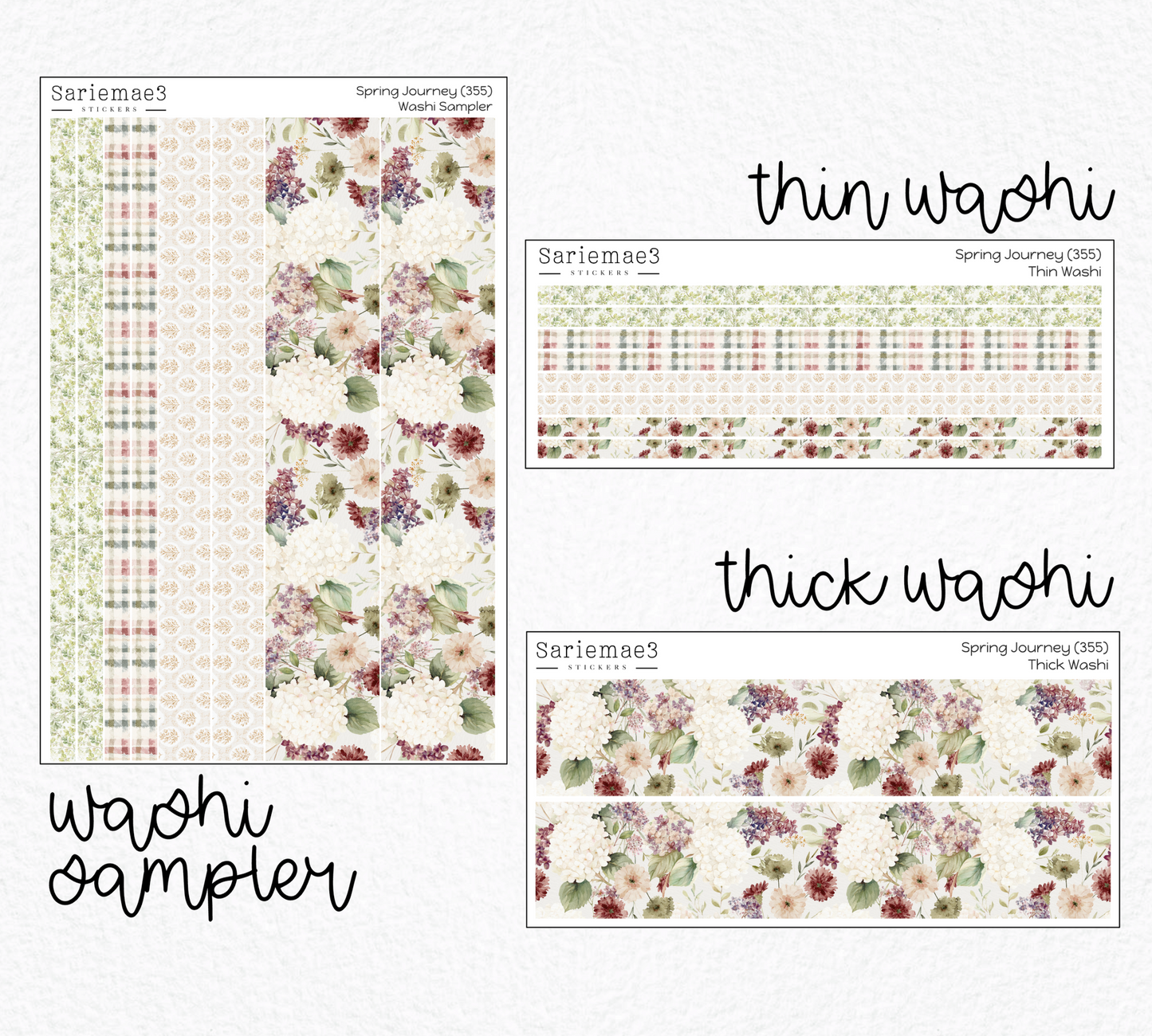 Weekly Kit Add Ons, Spring Journey, Kit 355