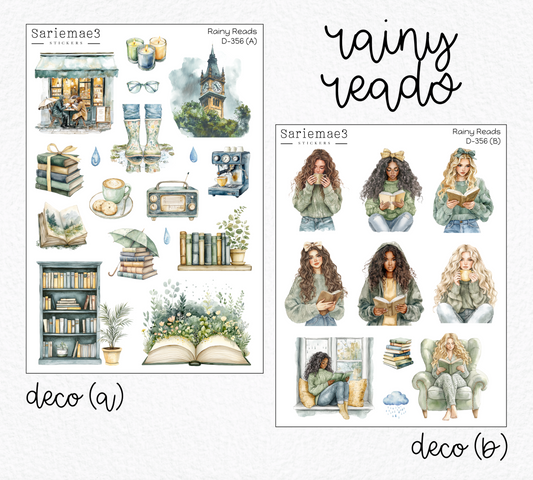 Weekly Kit Add Ons, Rainy Reads, Kit 356