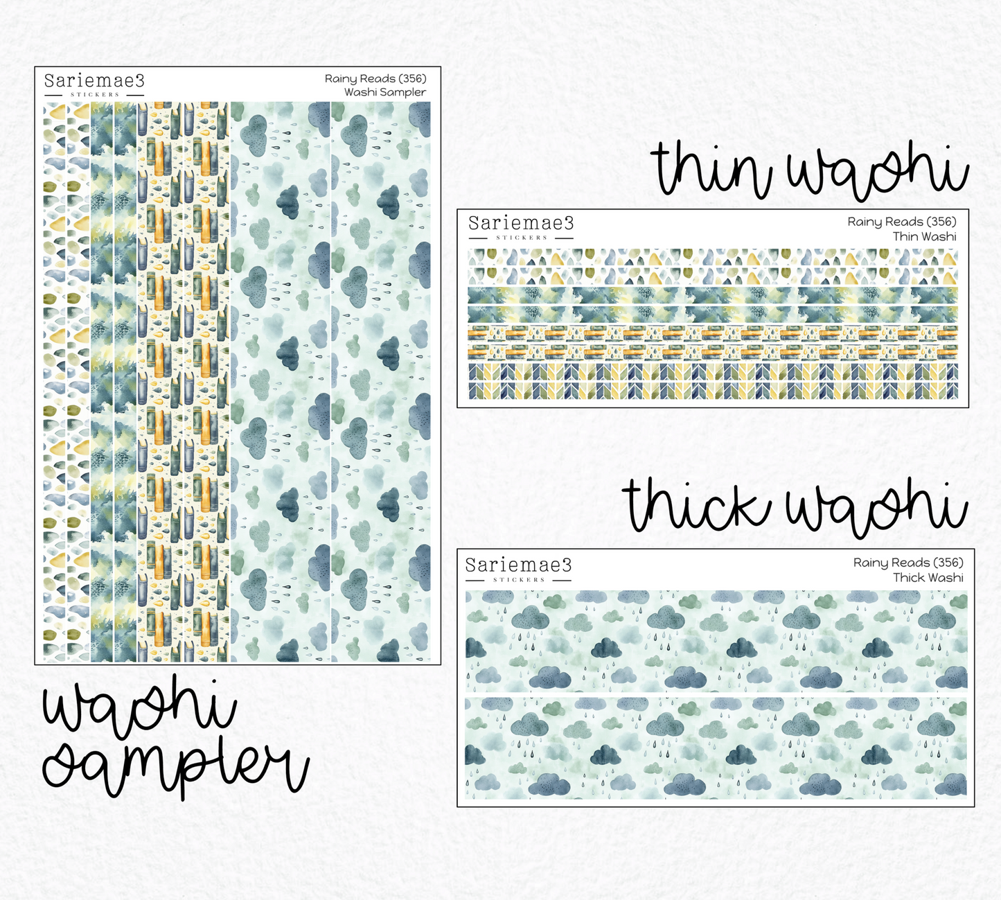Weekly Kit Add Ons, Rainy Reads, Kit 356