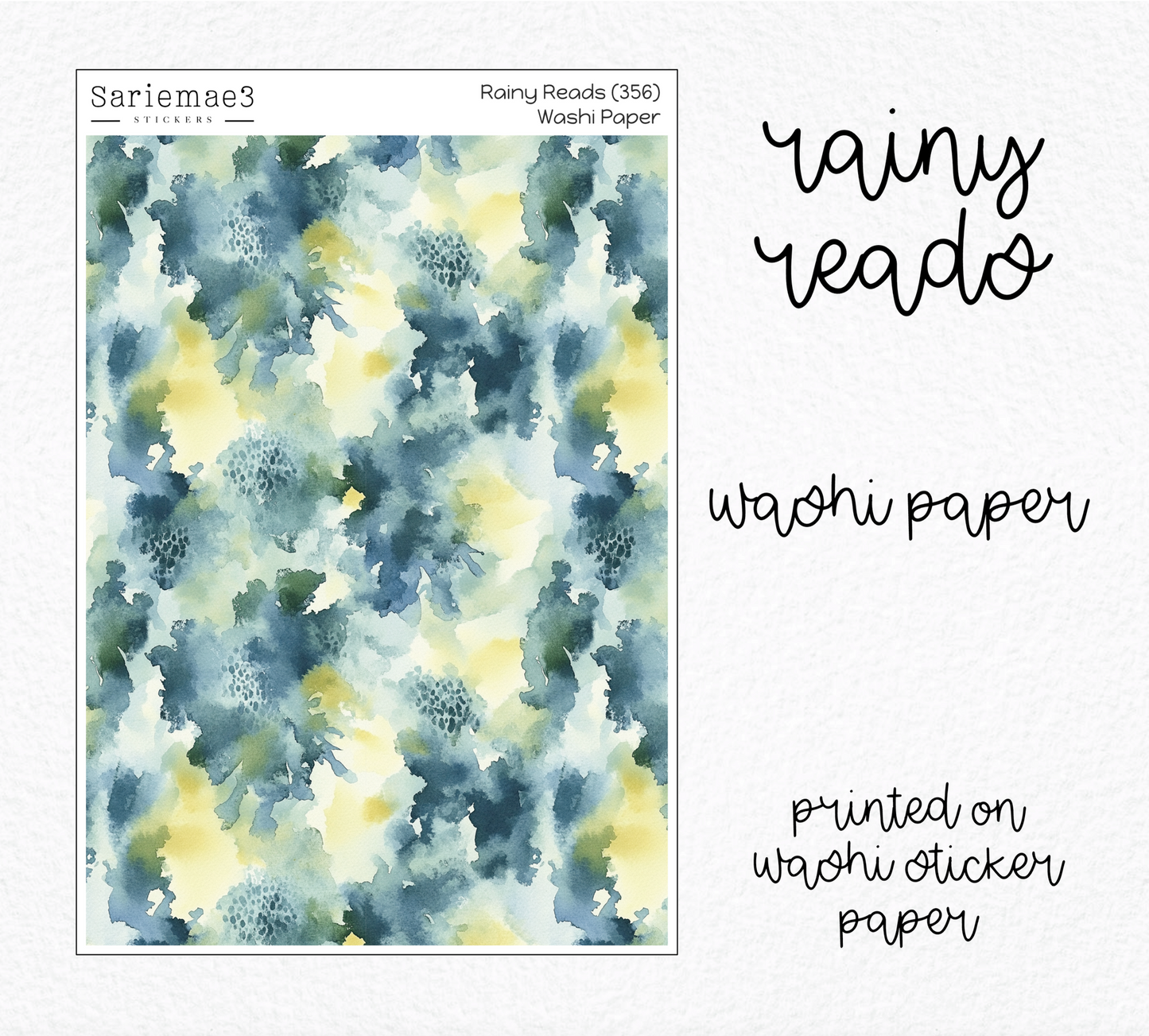 Weekly Kit Add Ons, Rainy Reads, Kit 356