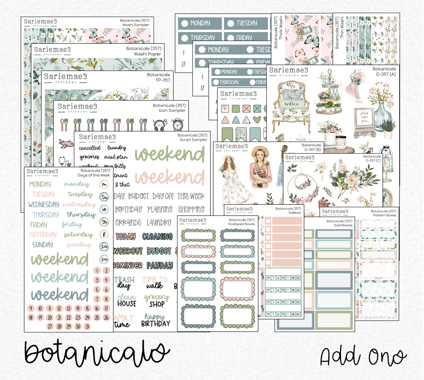 Mini Kit, Botanicals, MK-357