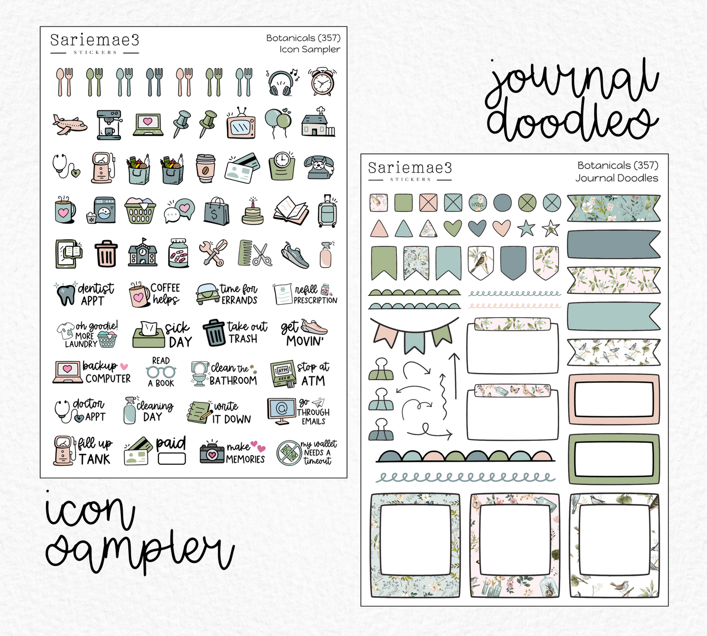 Weekly Kit Add Ons, Botanicals, Kit 357