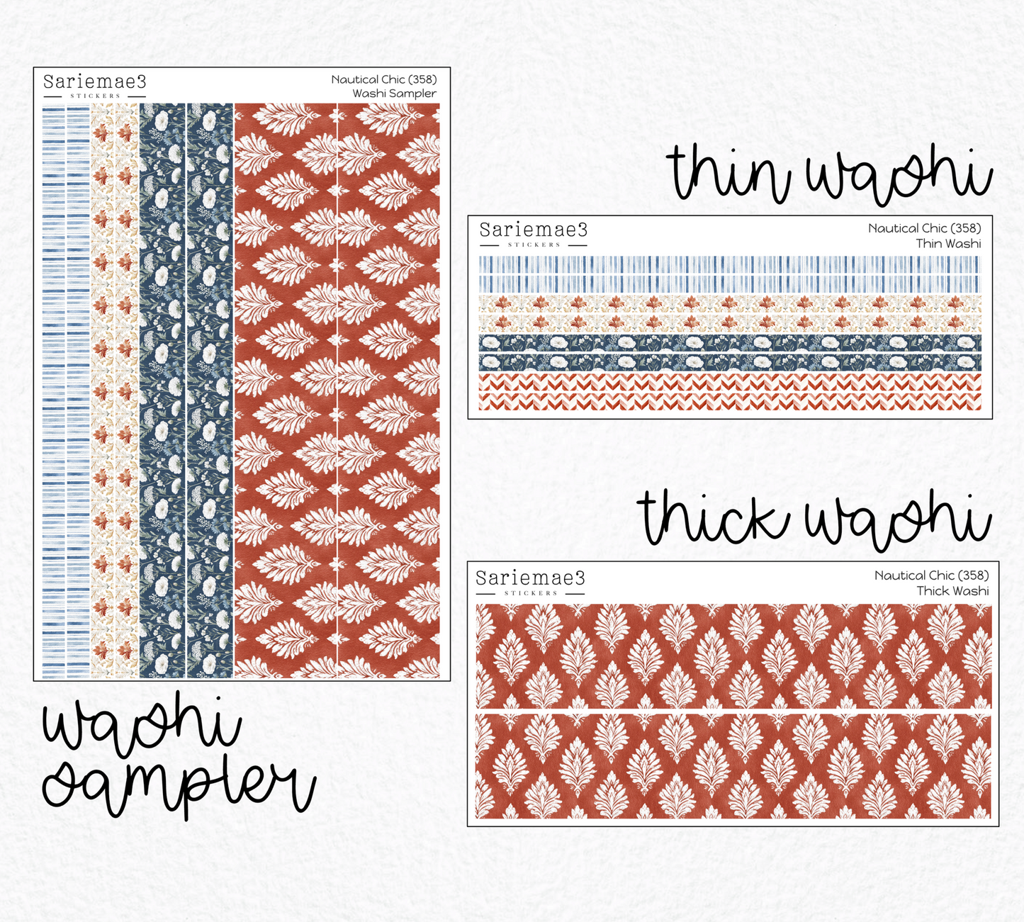 Weekly Kit Add Ons, Nautical Chic, Kit 358