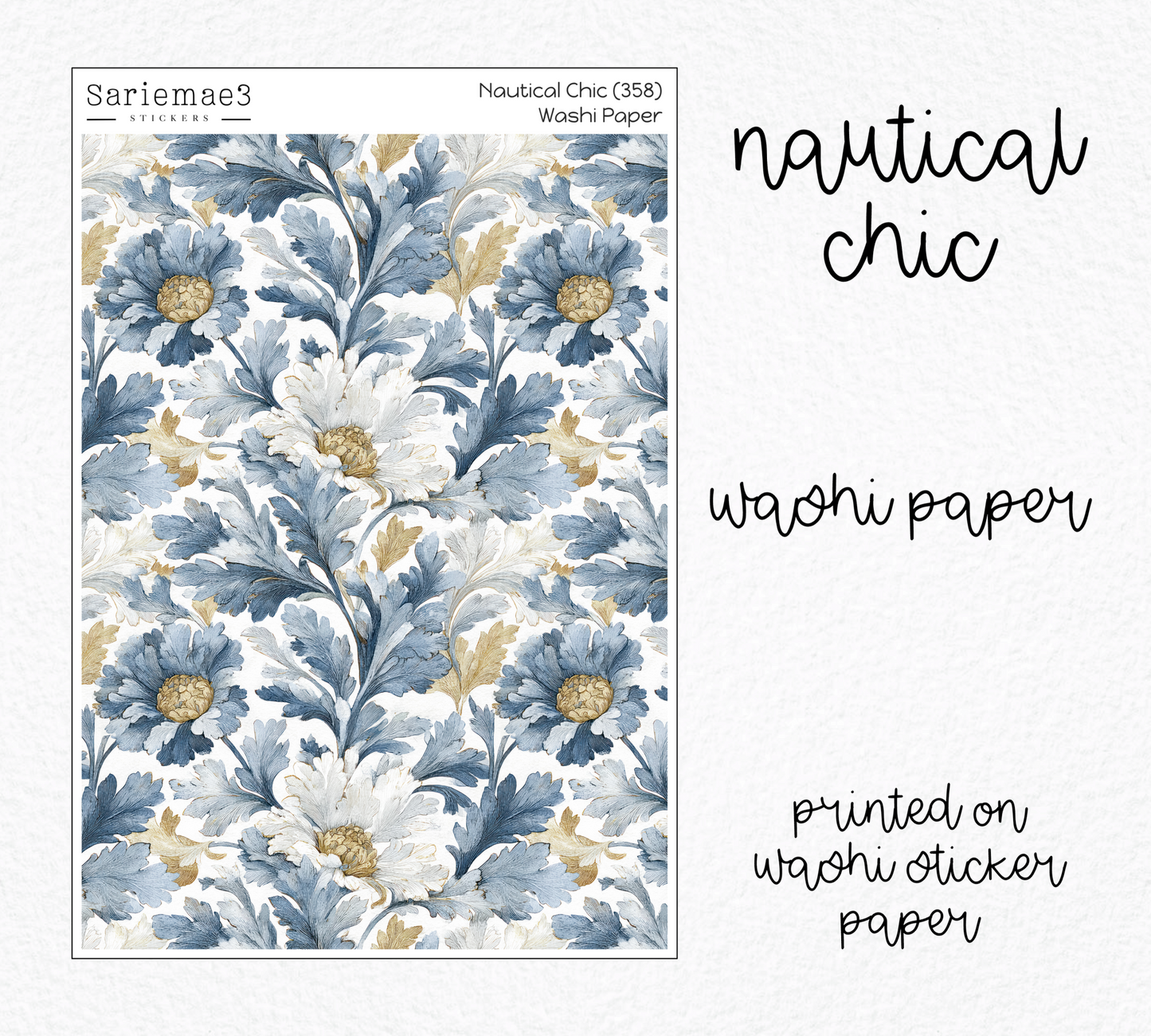 Weekly Kit Add Ons, Nautical Chic, Kit 358