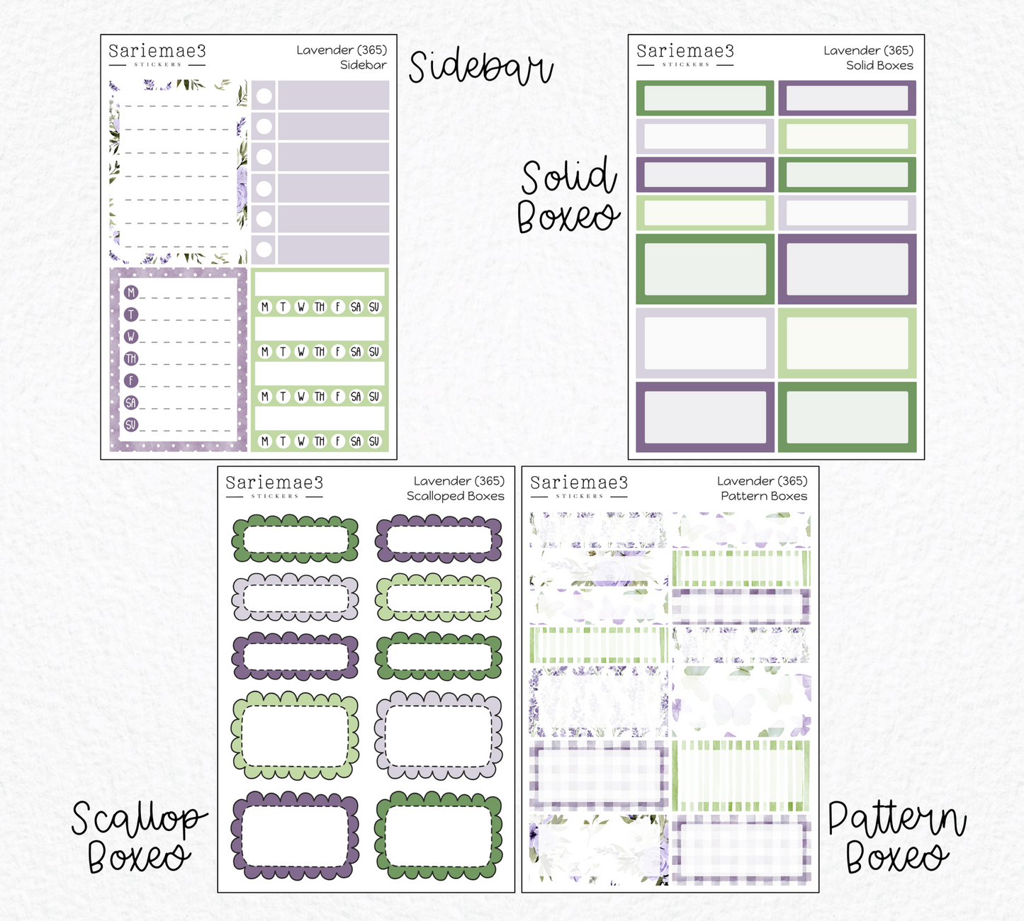 Weekly Kit Add Ons, Lavender, Kit 365
