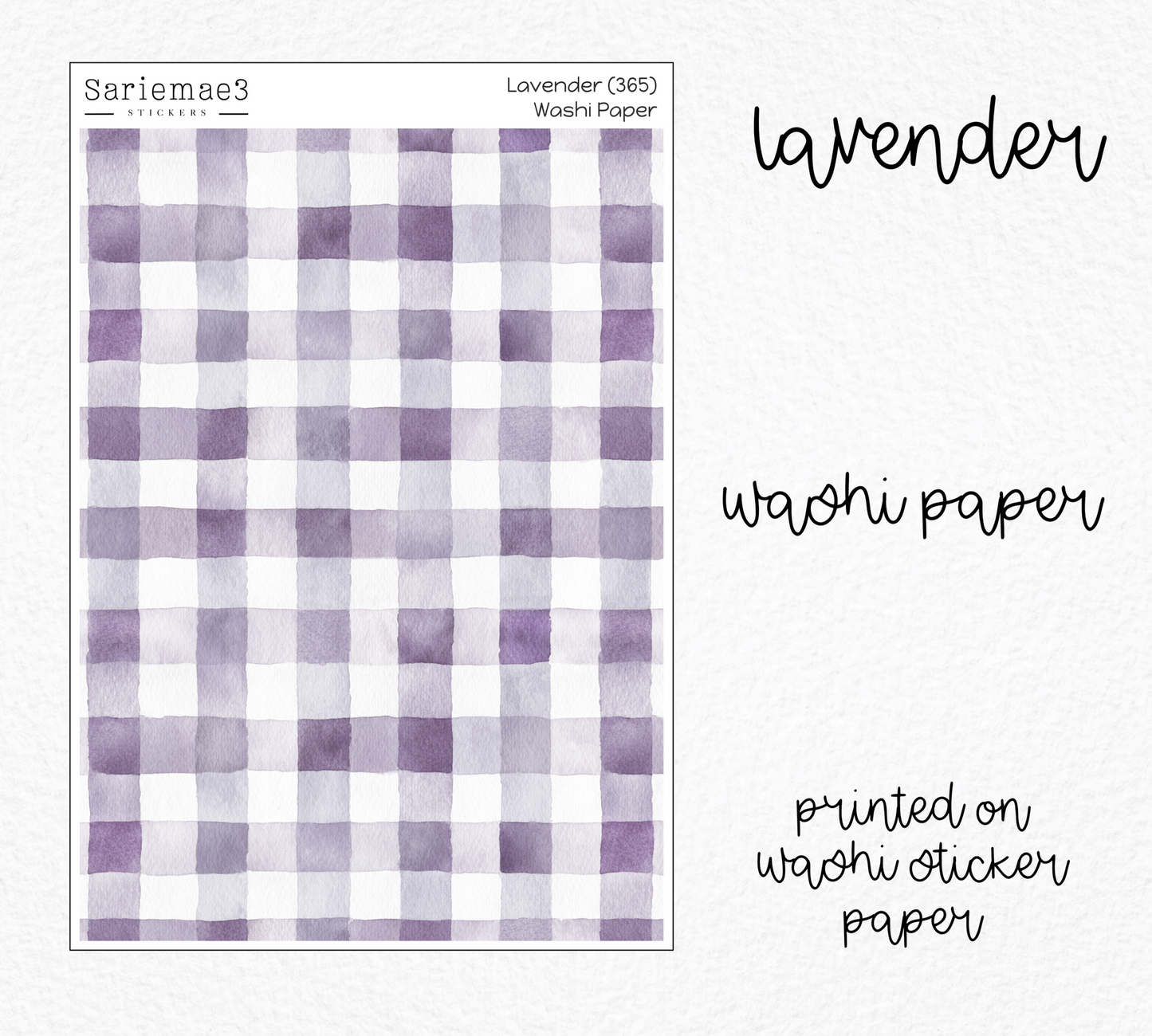 Weekly Kit Add Ons, Lavender, Kit 365