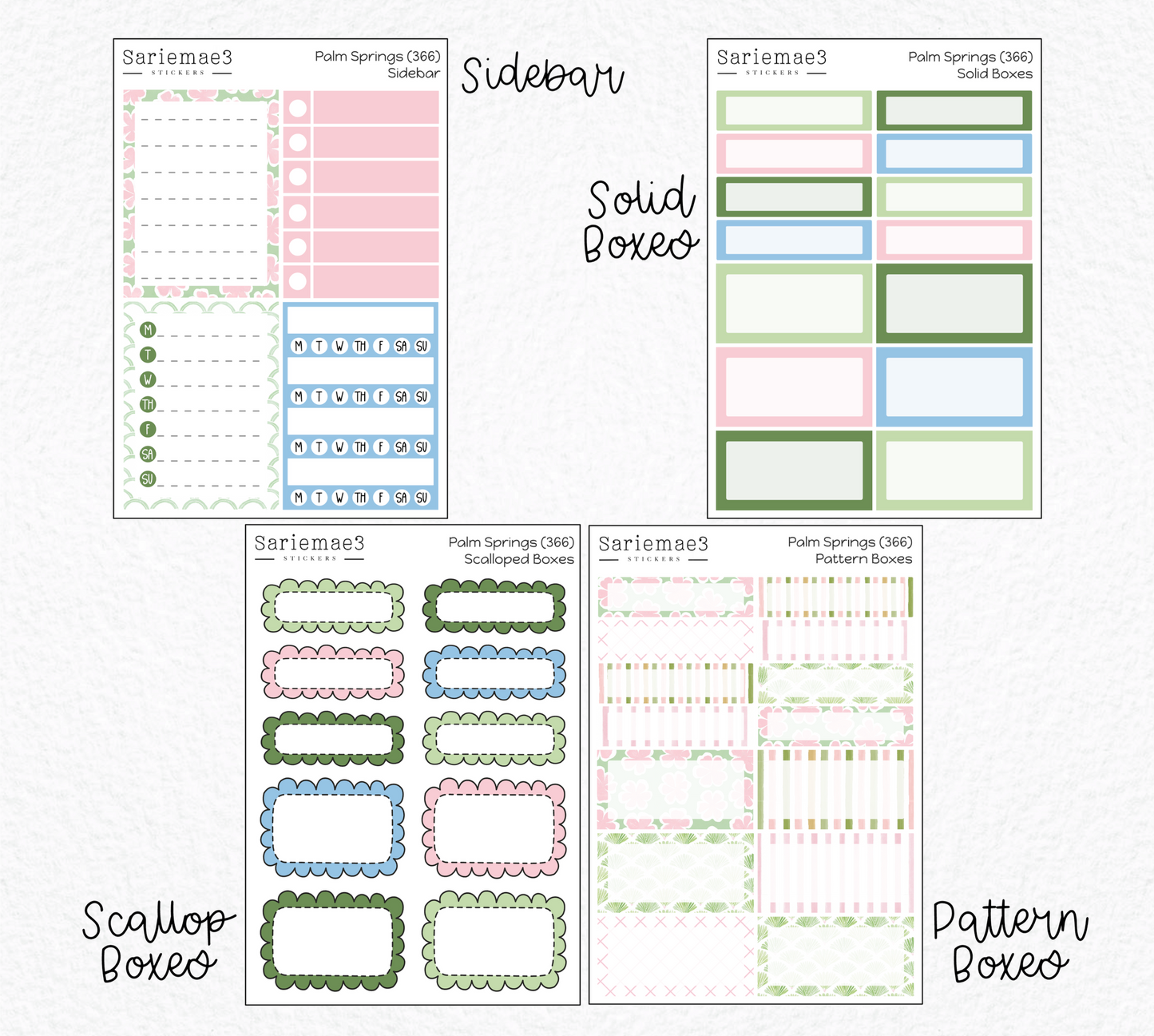 Weekly Kit Add Ons, Palm Springs, Kit 366