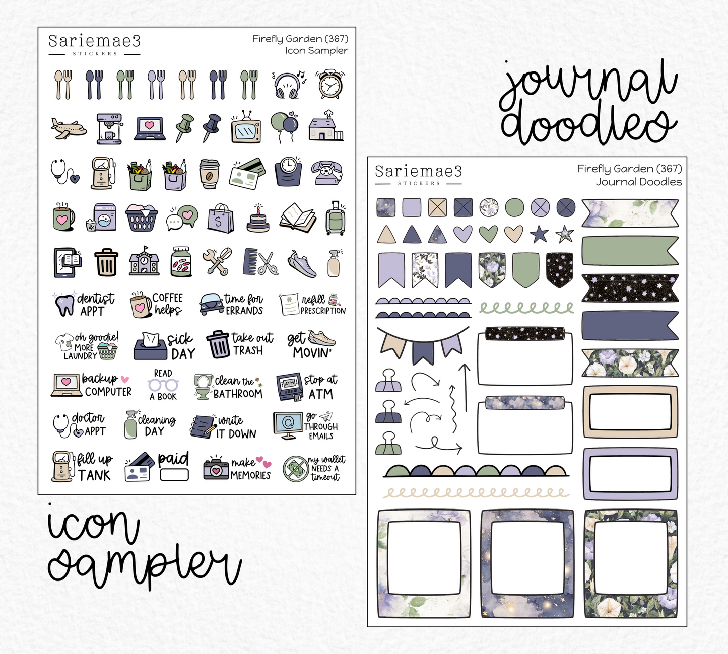 Weekly Kit Add Ons, Firefly Garden, Kit 367