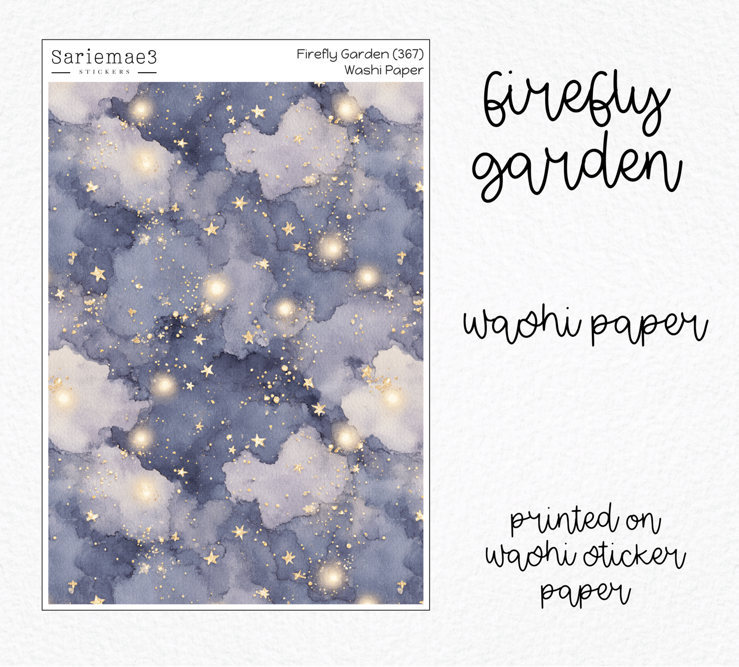 Weekly Kit Add Ons, Firefly Garden, Kit 367